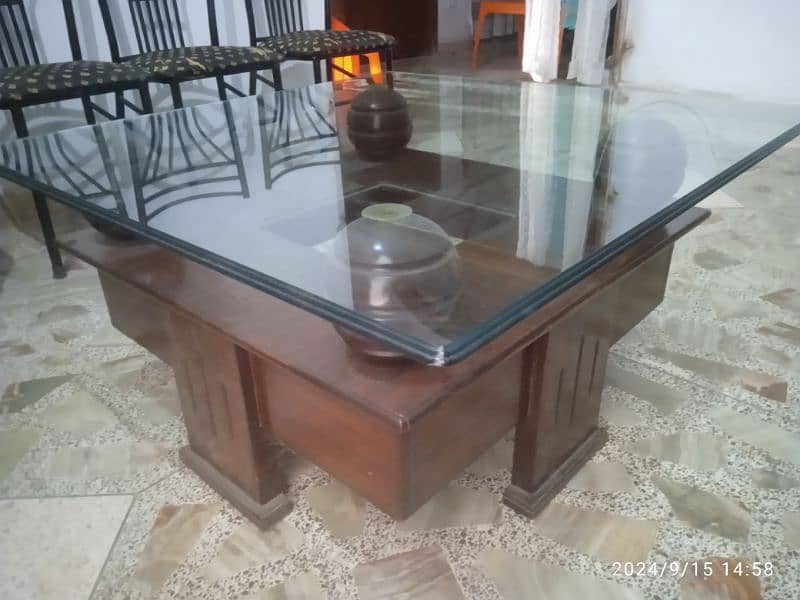 wooden center table 0