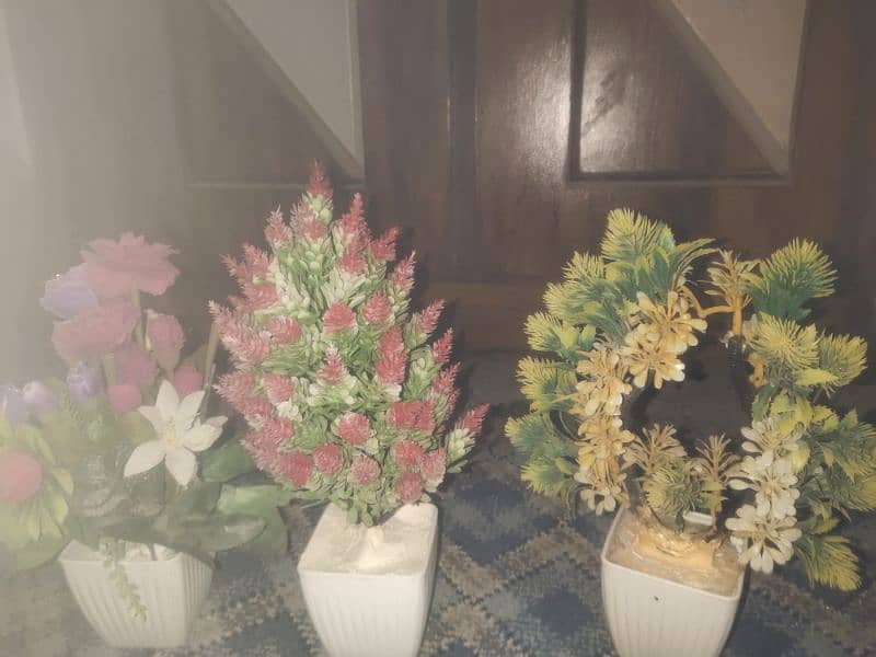 plastic mni flower ls pot 4