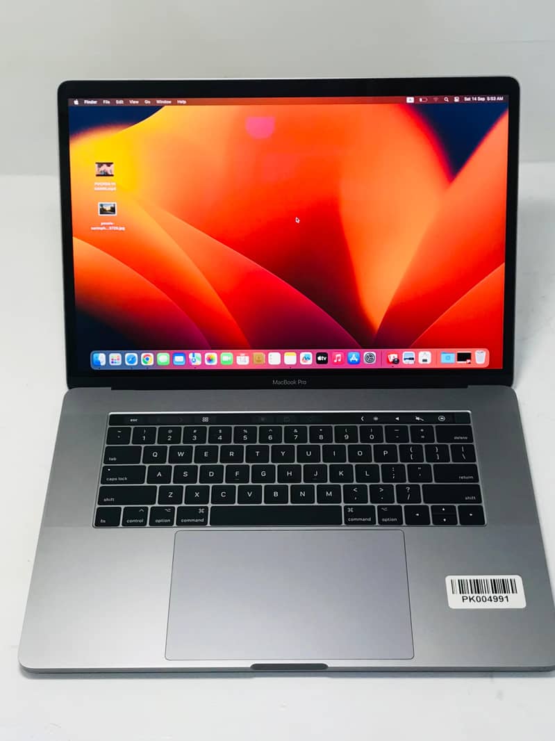 Apple MAcBook Pro 2019/core i7/16GB RAM/256GB ssd/15" Ratina Dispaly 2