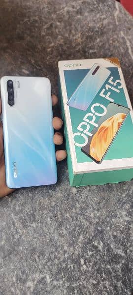 oppo f15 (8/128) official pta proved 1