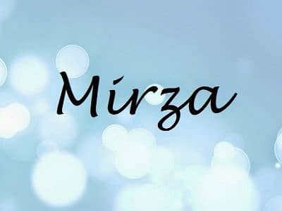 Mirza