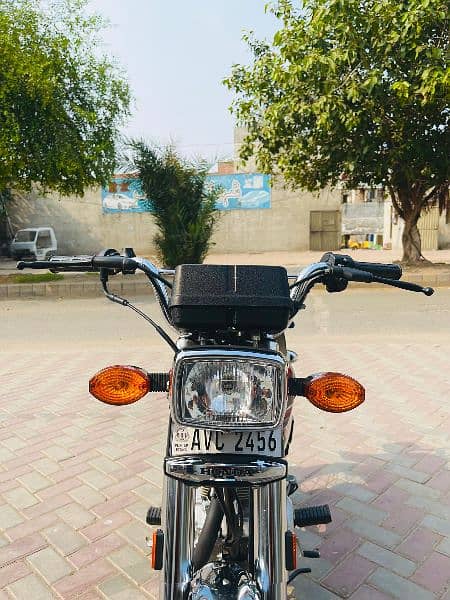 Honda 124 Model 2024 Serial 2024 Registration Punjab Number Done. 8