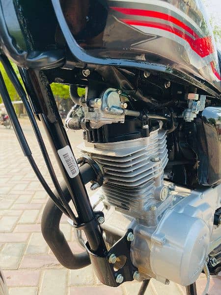 Honda 124 Model 2024 Serial 2024 Registration Punjab Number Done. 12