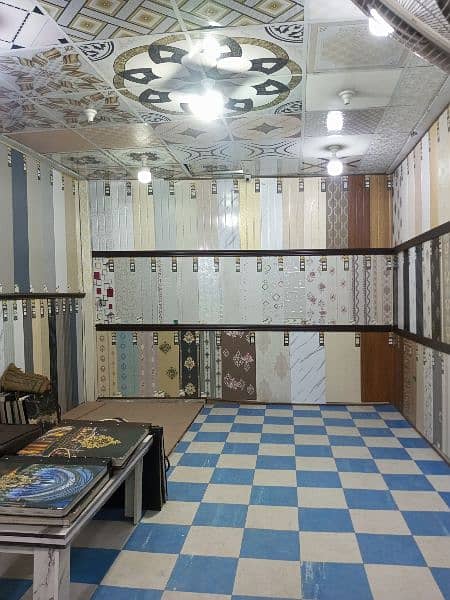 Wall Paper/3D Wall paper/fency ceiling/Pvc wallpanel/Gypsum ceiling 12