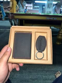 Card holder and keychain