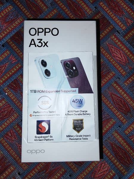 oppo A3x  4+2/64 2