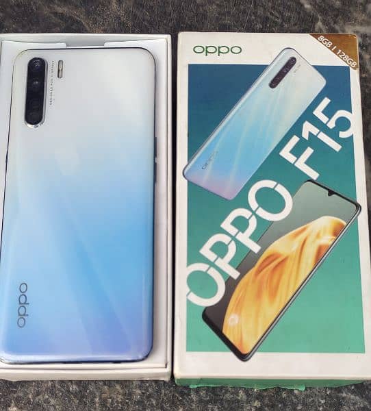 oppo f15 (8/128) official pta proved 5