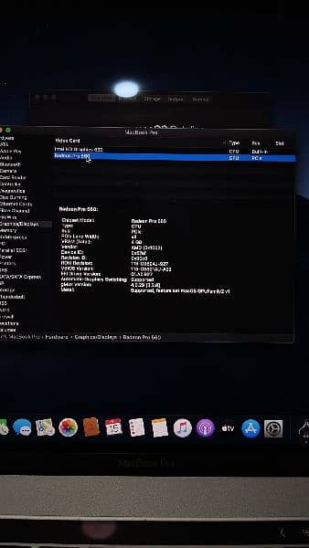 MACBOOK PRO (2017) Core i7 (16/512GB SSD) 4GB Graphics (4k Retina) 11