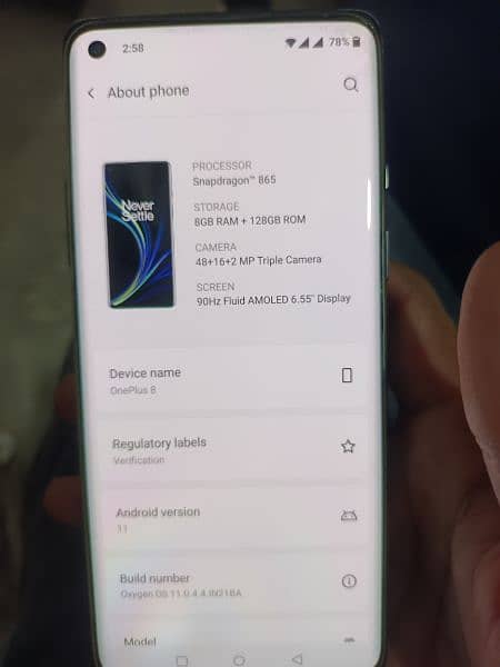 OnePlus 8  (Global) 8