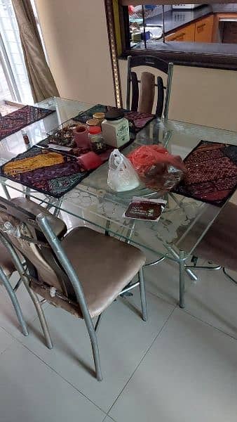 Iron Stand Dining table 7