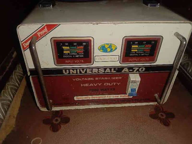 universal stabilizer 7000 watt very slightly used 0