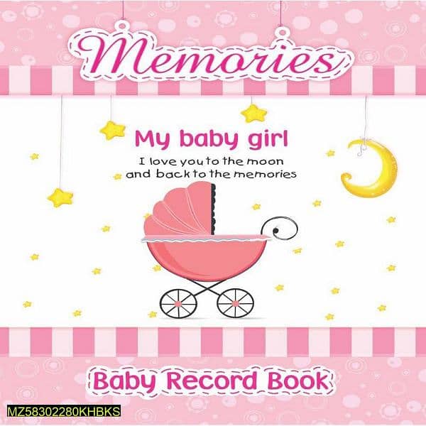 baby girl record book 1