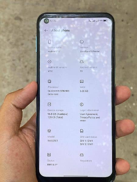 Realme C17 6/128 0