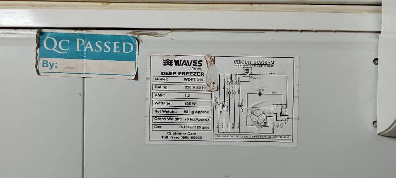 Waves Deep Freezer 2 Door 4