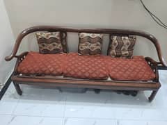 Wood sofa