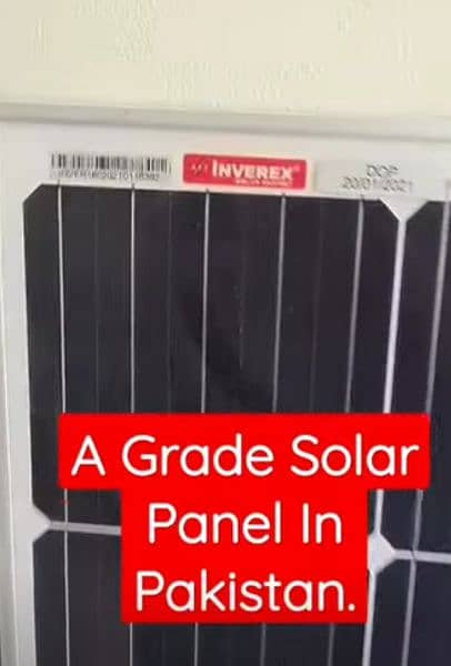 inverex 170 wats  solar pannel  a grad 0