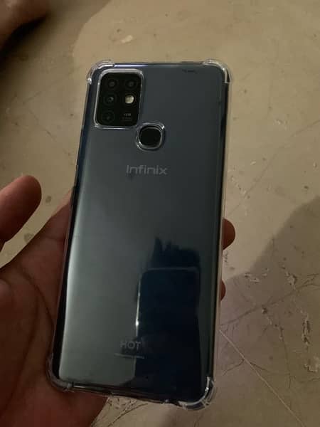 Infinix hot 10 10/10 no open no repair with box 2