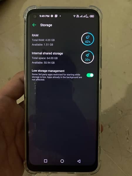 Infinix hot 10 10/10 no open no repair with box 7