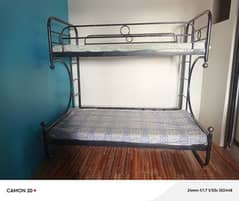 iron bunk bed