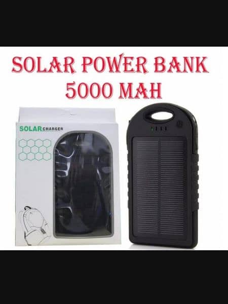 Solar Power Bank 5000mAh 1