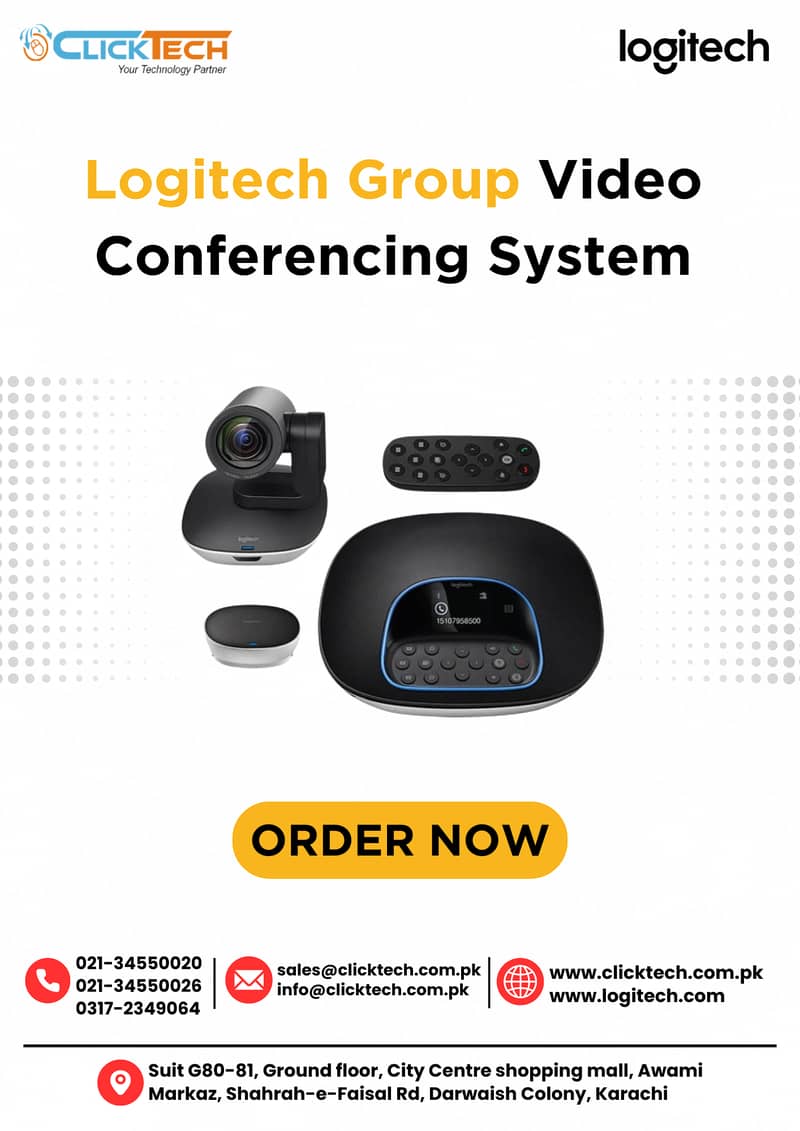 Logitech | Aver | Poly | Video Conferencing | Audio Conferencing Sys 1