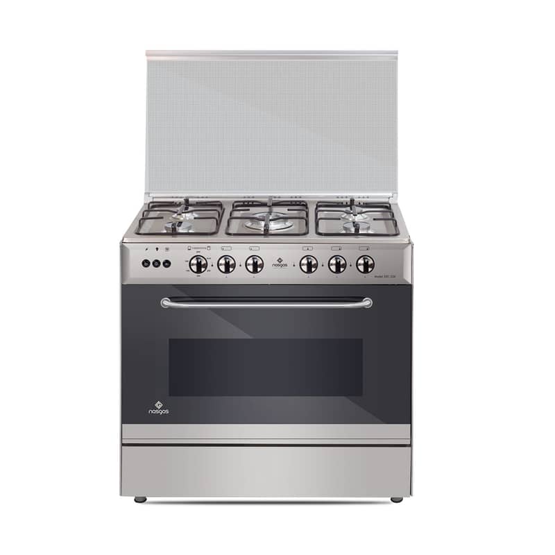 Brand New Nasgas Cooking Range EXC-534 (5 Burners, Oven) - Sealed 0