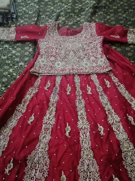 Red Bridal dress 3