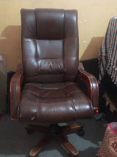 Leather Swing Chair