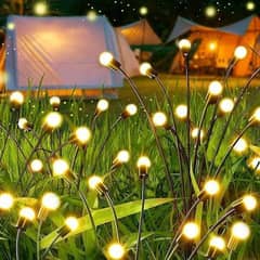 10 pcs Led solar powered firefly Garden Lights