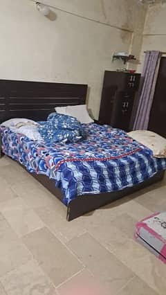 bed king size dressing and mattress