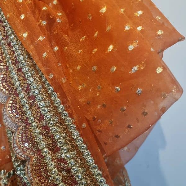 Afrozeh Orange Maxi party wear 0