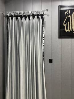 NEW untouch grey number 1 quality wallwet made curtains