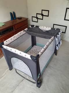 BABY , PLAYPEN, COT, Foldable , Movable,  CONDITION 8.5/10