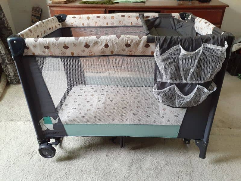 BABY , PLAYPEN, COT, Foldable , Movable,  CONDITION 8.5/10 1