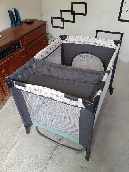 BABY , PLAYPEN, COT, Foldable , Movable,  CONDITION 8.5/10 3