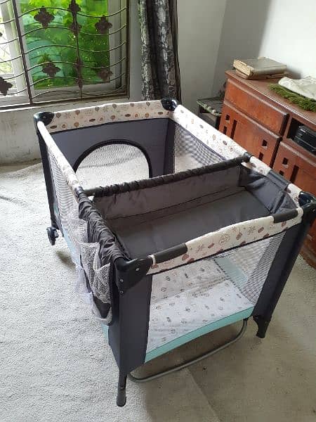 BABY , PLAYPEN, COT, Foldable , Movable,  CONDITION 8.5/10 4