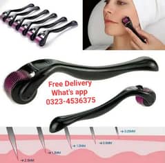 Derma Face Roller l Free Delivery All Pakistan l 0323-4536375