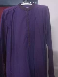 Men Original J. Kurta in purple color