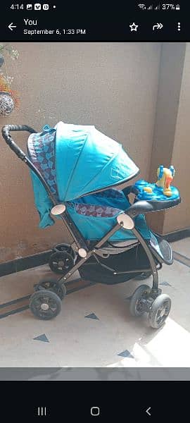 Kids pram very good condition 0