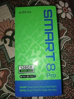 infinix smart 8 pro used 10 by 10 condition dabba charger available