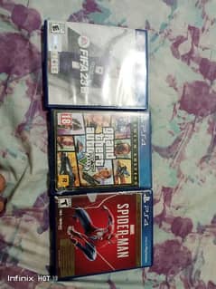 ps4 GTA v spider man PS4 2018 fifa 23