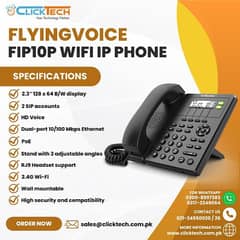 Flyingvoice FIP10 Entry level Business Wireless IP Phone