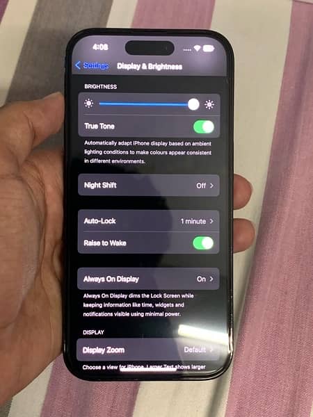 IPhone 14 Pro Non PTA 100% battery health 128 GB factory unlock 5