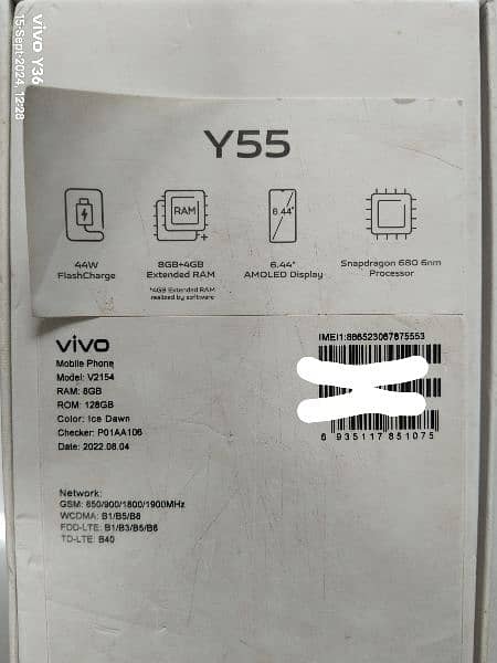 Vivo Y55 10/10 condition 8