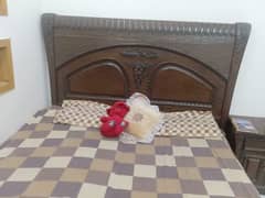 chinyoti style wooden bed(03355559114)