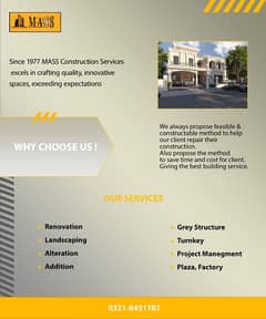 Construction & Renovation Services