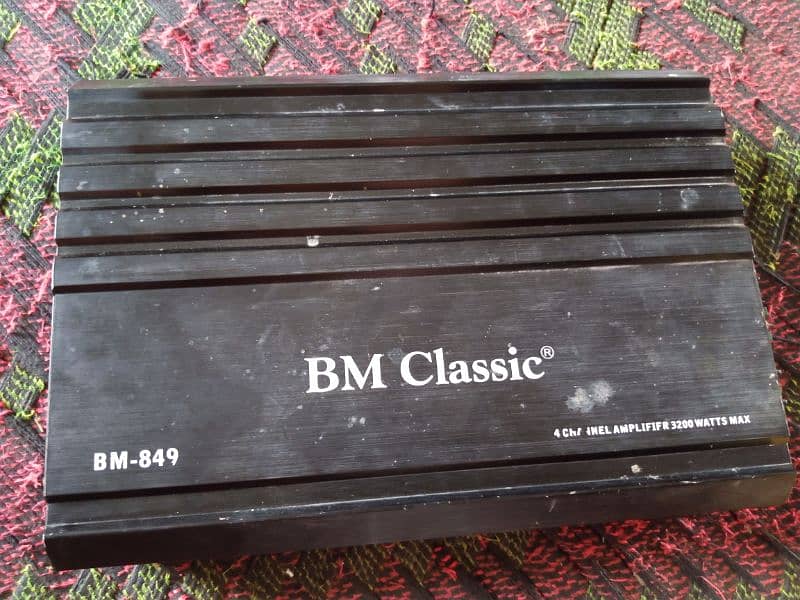 Bm classic Car amplifier Bm 849 5