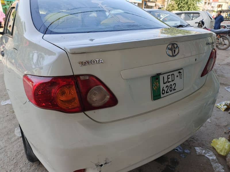 Toyota Corolla XLI 2010 3