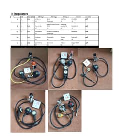 Scuba Diving Regulators with octopus and pressure gage