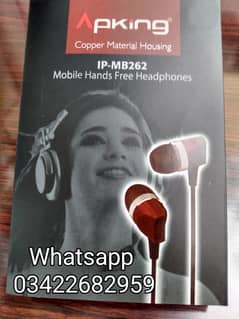 Apking Branded Copper Material Housing IP-MB262 Mobile HandsFree